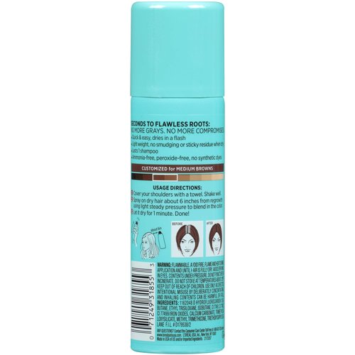 Loreal Root Cover Up Spray Medium Brown 2oz (6 Pack)