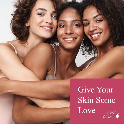 100% PURE Green Tea EGCG Concentrate Face Cream Anti-Aging Antioxidant Boost with Squalene & Caffeine Lightweight Daily Hydrating Facial Moisturizer & Skin Care for Women & Men - 1.4 Oz