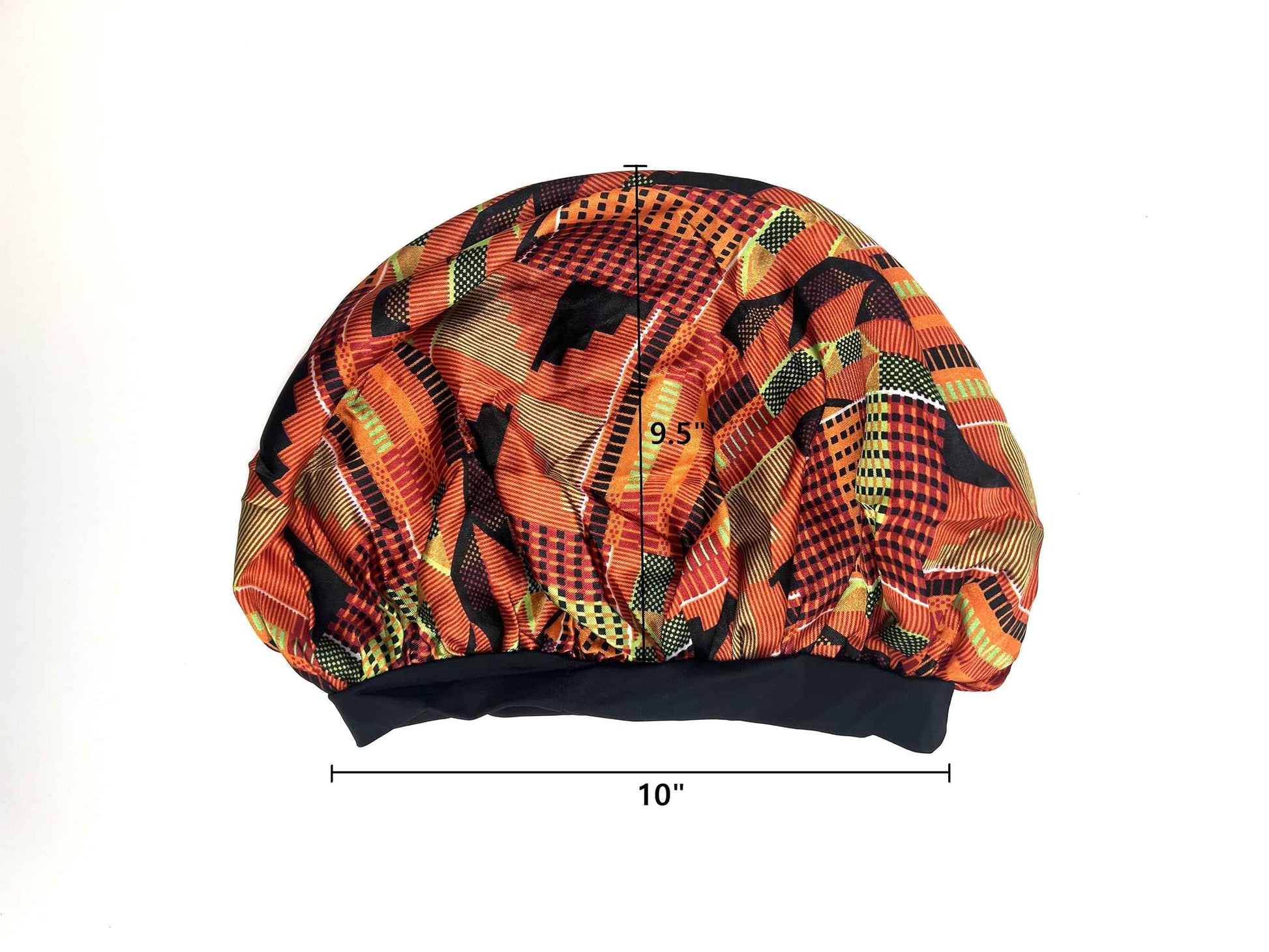 DONNA Fashion Satin Sleep Cap Bonnet for Women, Hair Shower Cap, Sleeping Hat, 1PC Ankara Pattern Multi Color