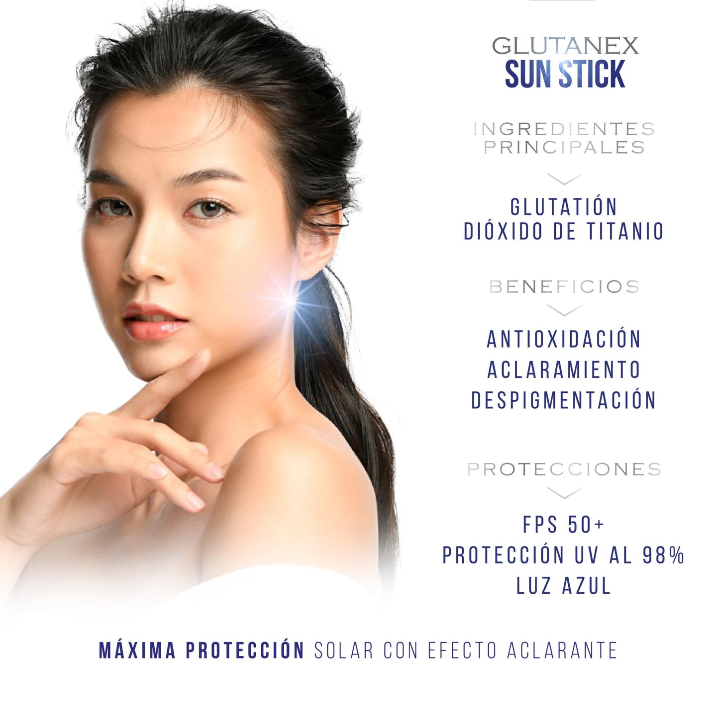 Glutanex Melanin Blocking Sun Stick SPF 50+ PA++++ With Glutathione