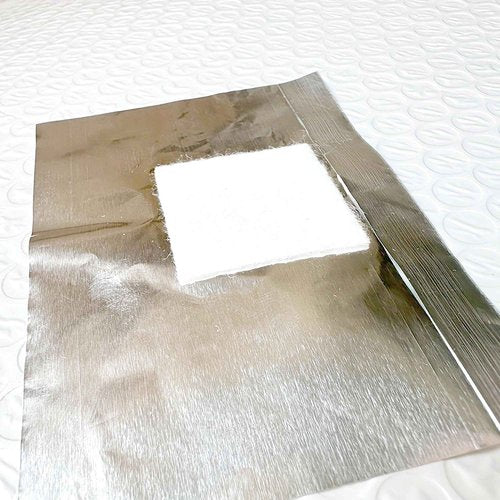 1000PCS Nail Polish Remover Foil Wraps, Nail Polish Remover Wrap with 1.18'' Pre-attached Lint Free Cotton Pads, Foil Wraps Aluminium Soak Off Gel Nail Polish Removal Tool Finger