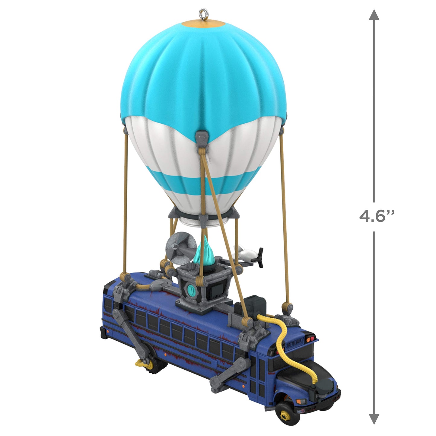 Hallmark Keepsake Christmas Ornament 2020, Fortnite Battle Bus (2499QXI6201)