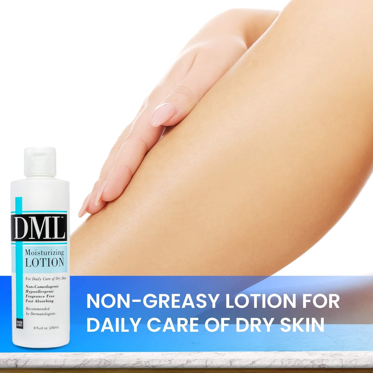 Dml Moisturizing Lotion, Fragrance Free - 8 Oz