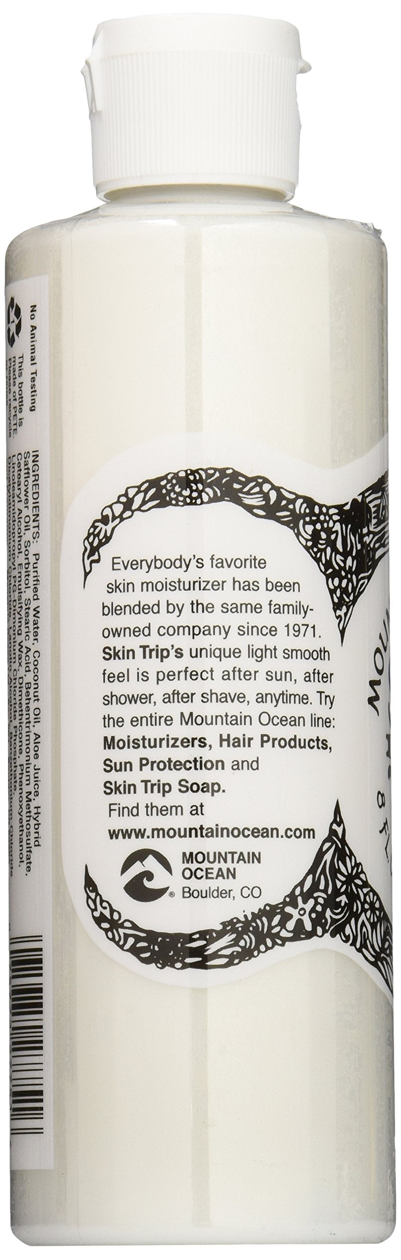 Mountain Ocean Skin Trip Moisturizer, Coconut, 8-Ounce