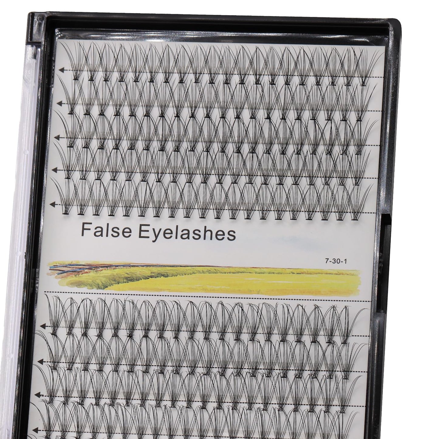 Vayator 10+12mm Mixed 12+14mm Mixed Tray Mink Eyelash Extension Natural 3D Russian Volume Faux Eyelashes Individual 20D Cluster Lashes Makeup (10D-14+16mm Mixed)