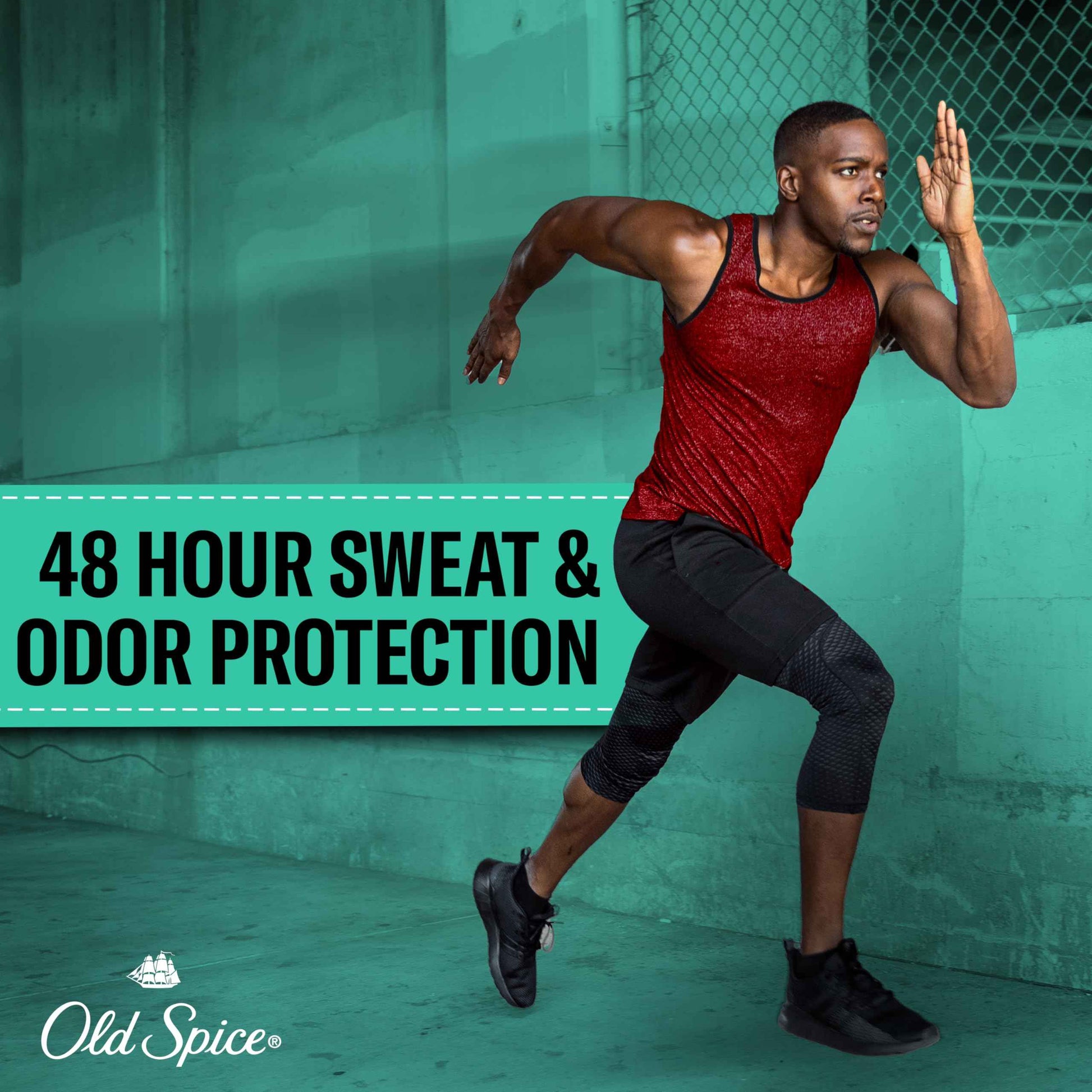 Old Spice Aluminum Free Antiperspirant Deodorant For Men, High Endurance, 24/7 Sweat Defense & Odor Protection, 24/7 Freshness & Lasting Scent, Pure Sport Scent, 0.5 oz (Pack of 24)