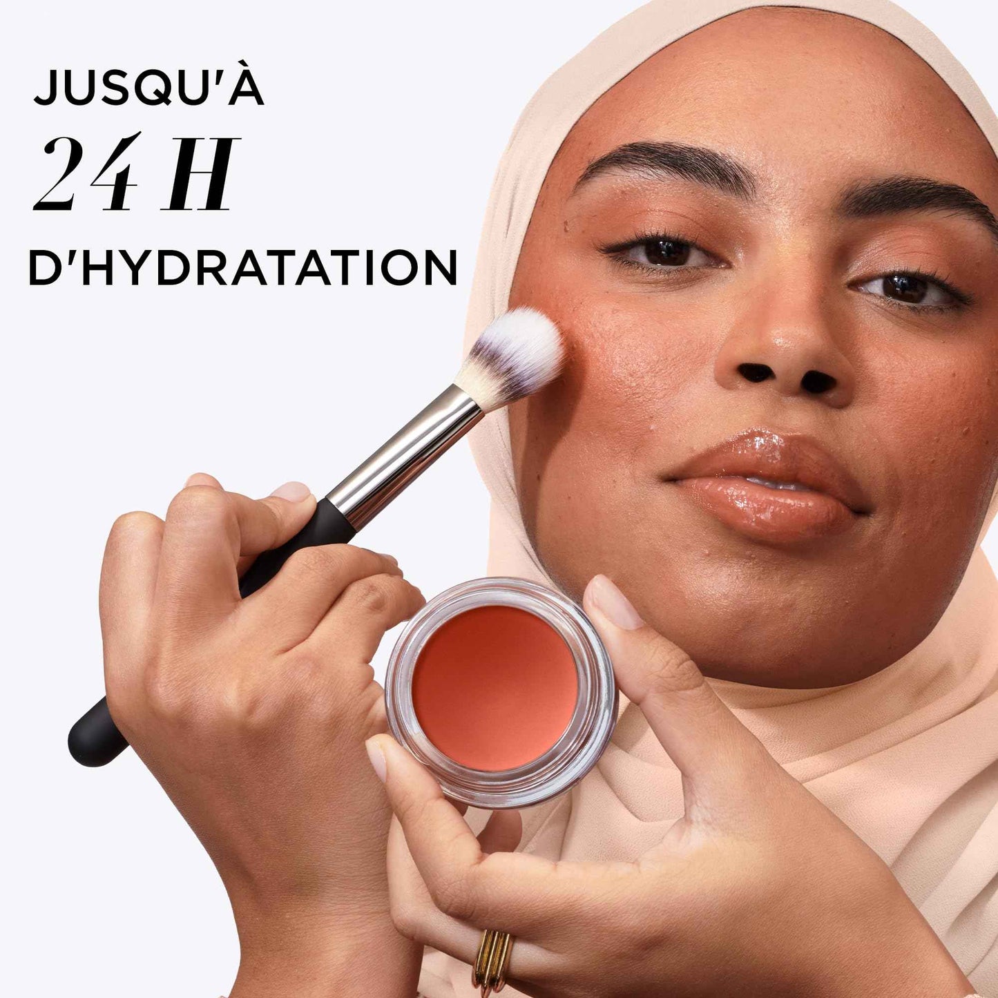 IT Cosmetics Do It All Serum Color Balm Sun Cream Blush & Bronzer, Sun Rush - Blendable & Buildable, Lift, Reshape, All-Over Color, 24HR Hydration, Hyaluronic Acid, Peptides & Vitamin E - 0.63 oz