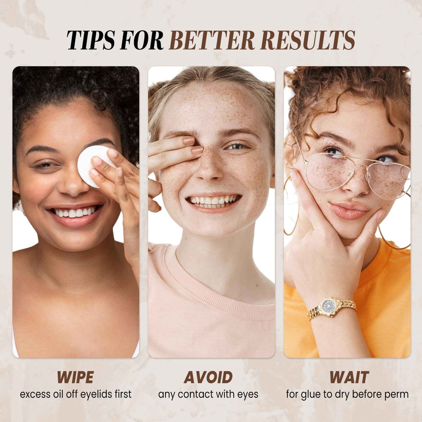 Dolly's Lash Beauticom Lift Eyelash Wave Lotion Perm Kit - for Professional Curling, Perming, Lifting