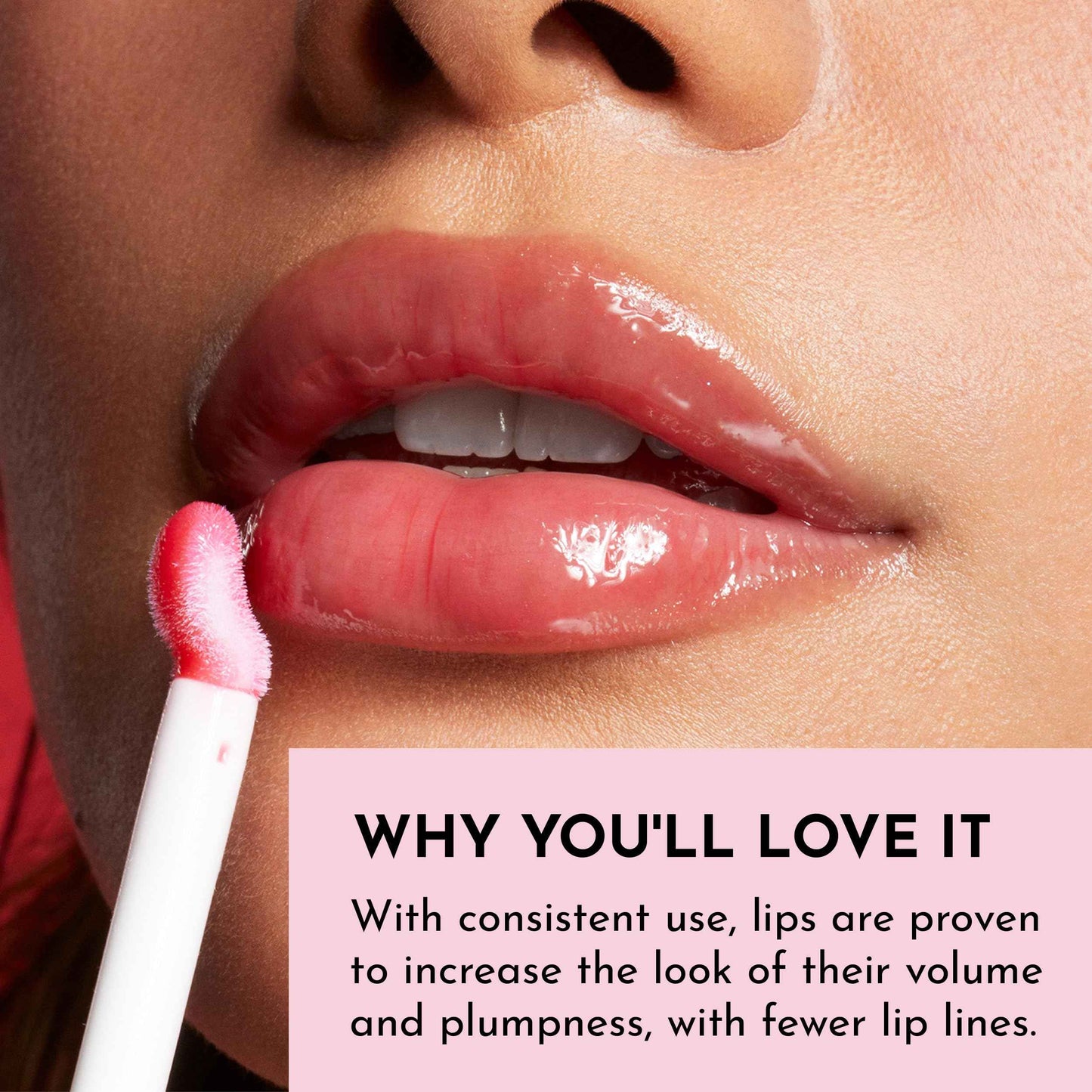 Lawless Women's Forget The Filler Lip Plumper Line Gloss - Queen Size, Cherry Vanilla, Red, 0.19 Fl Oz (Pack of 1)