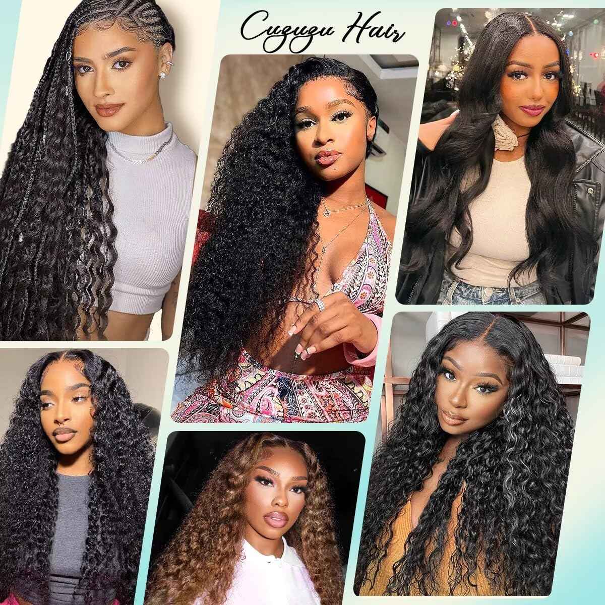 12A Human Hair Bundles 18 Inch Deep Wave Bundles Human Hair 100% Unprocessed Brazilian Virgin Deep Curly Weave 1 Bundle Water Wavy Hair Extensions Real Human Hair 1B Bundle for Women