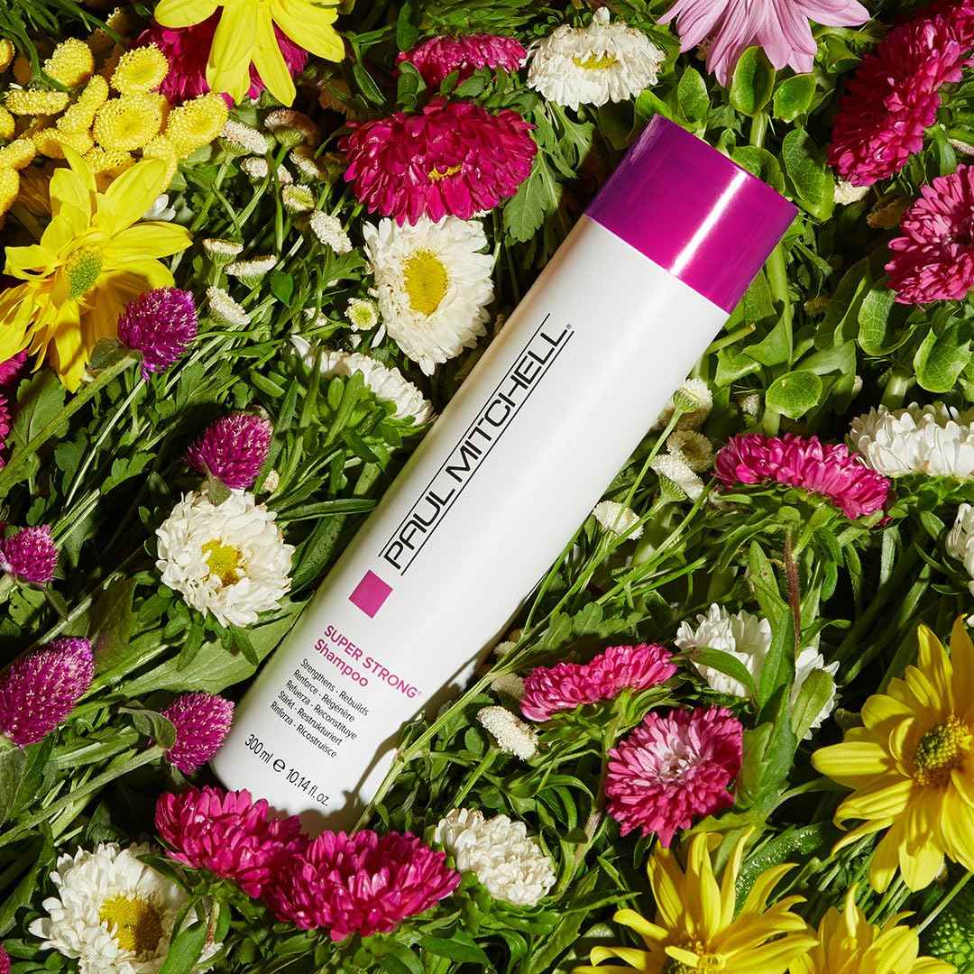 Paul Mitchell Super Strong Shampoo, Strengthens + Rebuilds, For Damaged Hair, 33.8 fl. oz