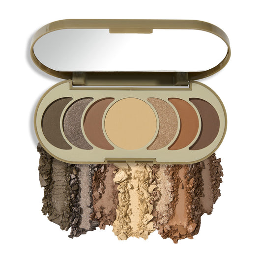 Julep Eyeshadow 101 Pro Powder Palette | 6 Shade Matte & Shimmer Eyeshadows, Blendable & Buildable Eye Makeup, Olive You