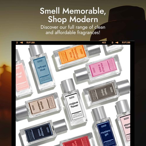 Modern Memory Western Santal Eau de Toilette for Men, 2.5 fl oz - Notes of Spicy Cardamom, Wild Musk & Rich Sandalwood