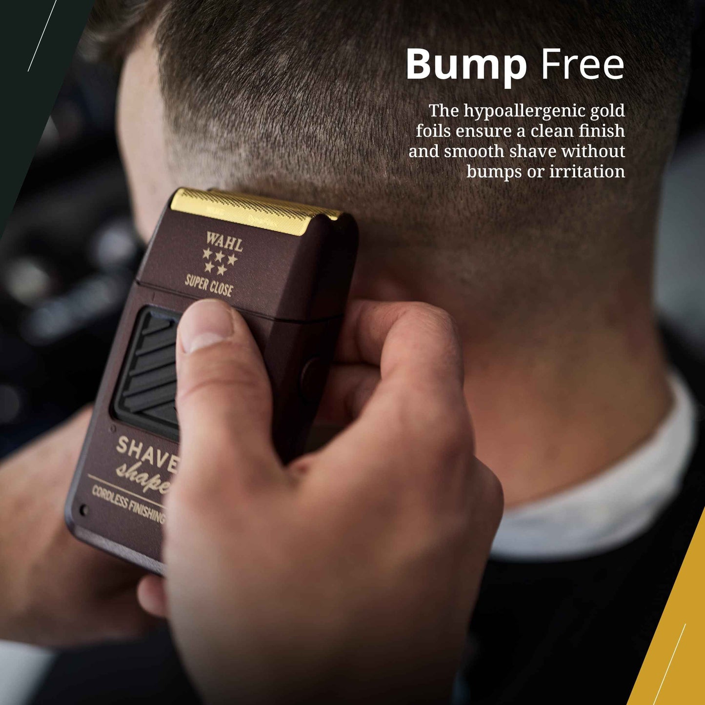 Wahl Professional 5 Star Series Shaver Shaper Replacement Foil & Cutter Bar Assembly, Super Close, Gold