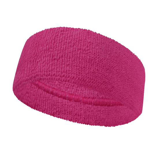 COUVER 3 inch Wide Headband for Fashion spa Sports use, HOT Pink (1 Piece)