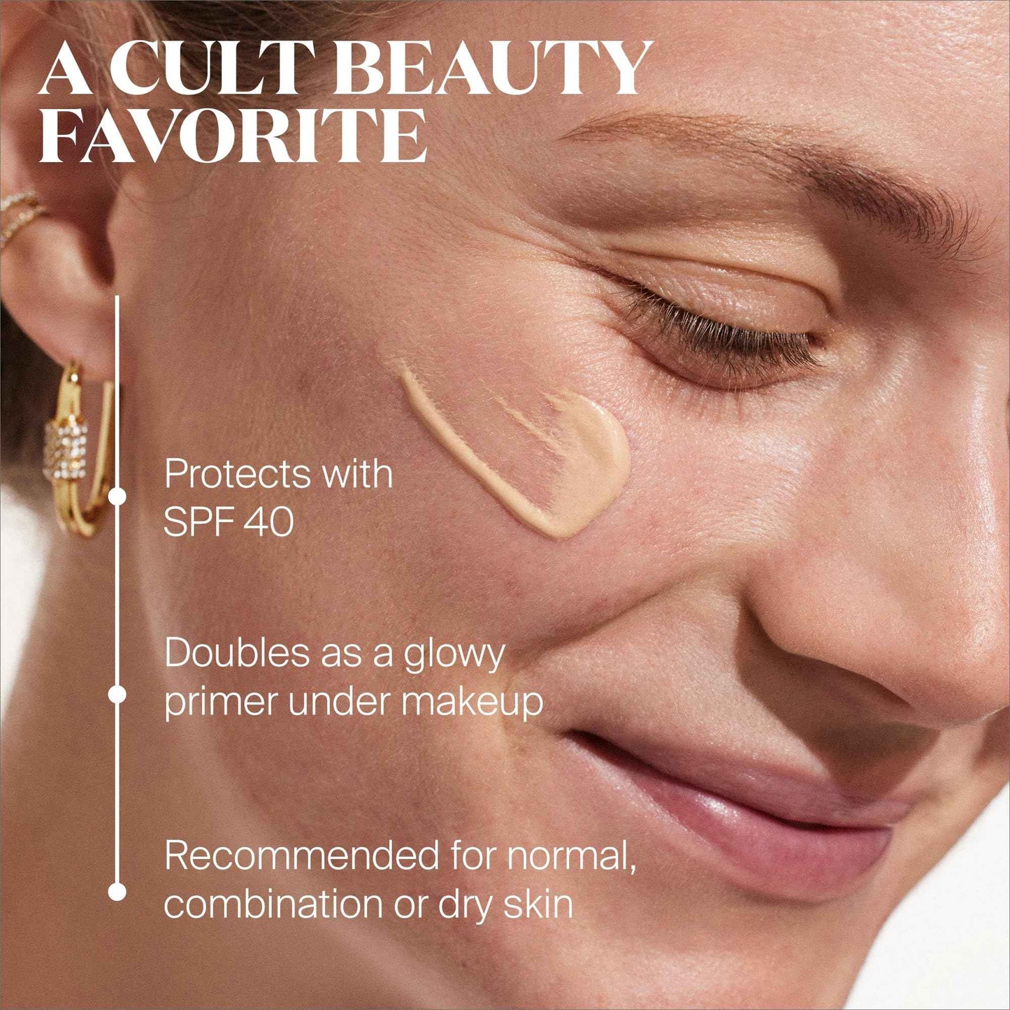 Supergoop! Glowscreen SPF 40, Sunrise (Champagne Glow) - 1.7 fl oz - Glowy Primer + Broad Spectrum Tinted Sunscreen - Helps Filter Blue Light - Hydration - Hyaluronic Acid & Vitamin B5