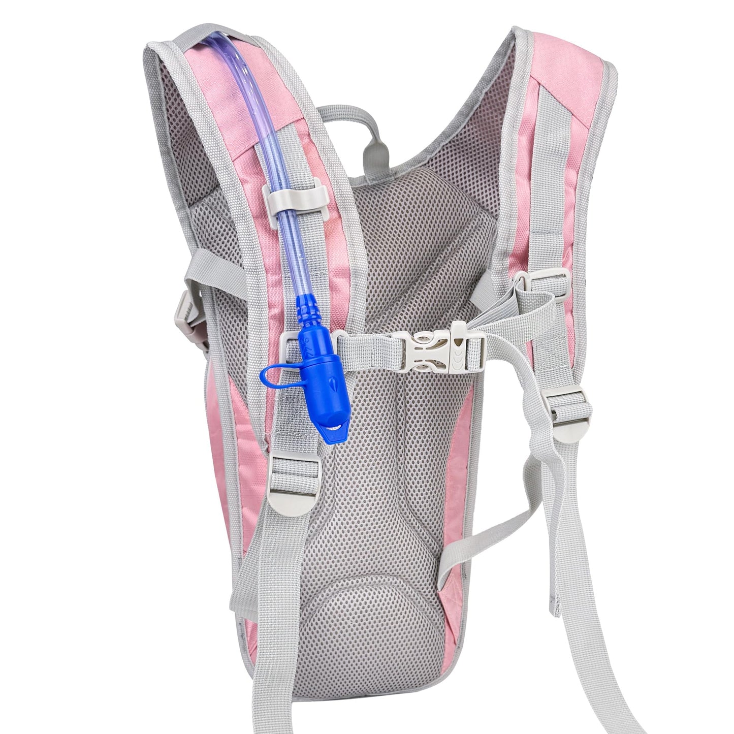 Zavothy Lightweight Hydration Backpack with 2L Water Bladder Water Backpack Hydration Pack for Cycling Running Biking Hiking Backpack Pink