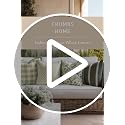 Crumbs Home Light Green Gingham 22x22 Indoor Outdoor Water-Resistant Throw Pillow Cover