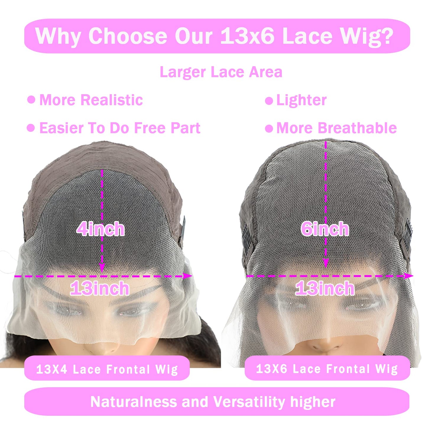 TTSMINS 13x6 Lace Front Wigs Human Hair for Women 180 Density HD Transparent 28 Inch Straight Lace Front Wigs Human Hair Pre Plucked Glueless Lace Frontal Wigs Natural Black Color