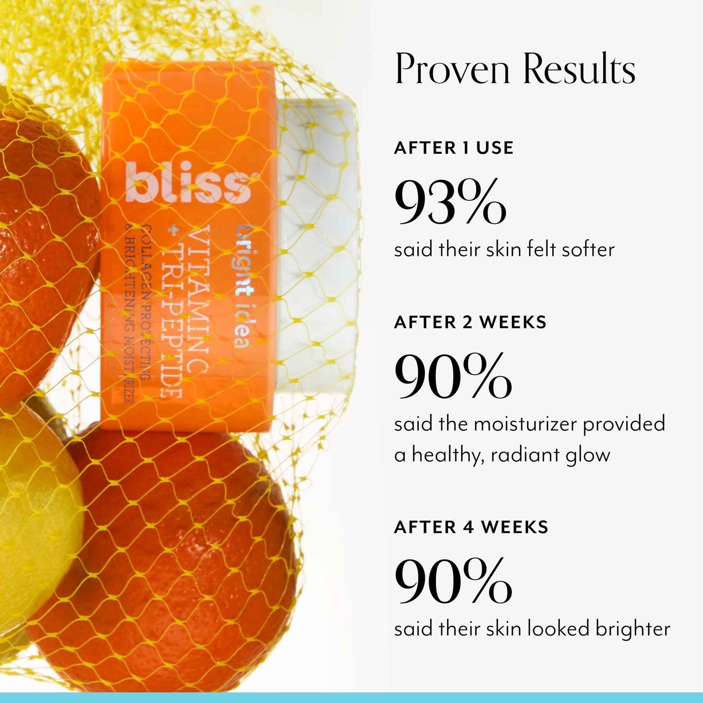 Bliss Brighten Up Vitamin C + Tri-Peptide Brightening Serum & Vitamin C Brightening Moisturizer Set