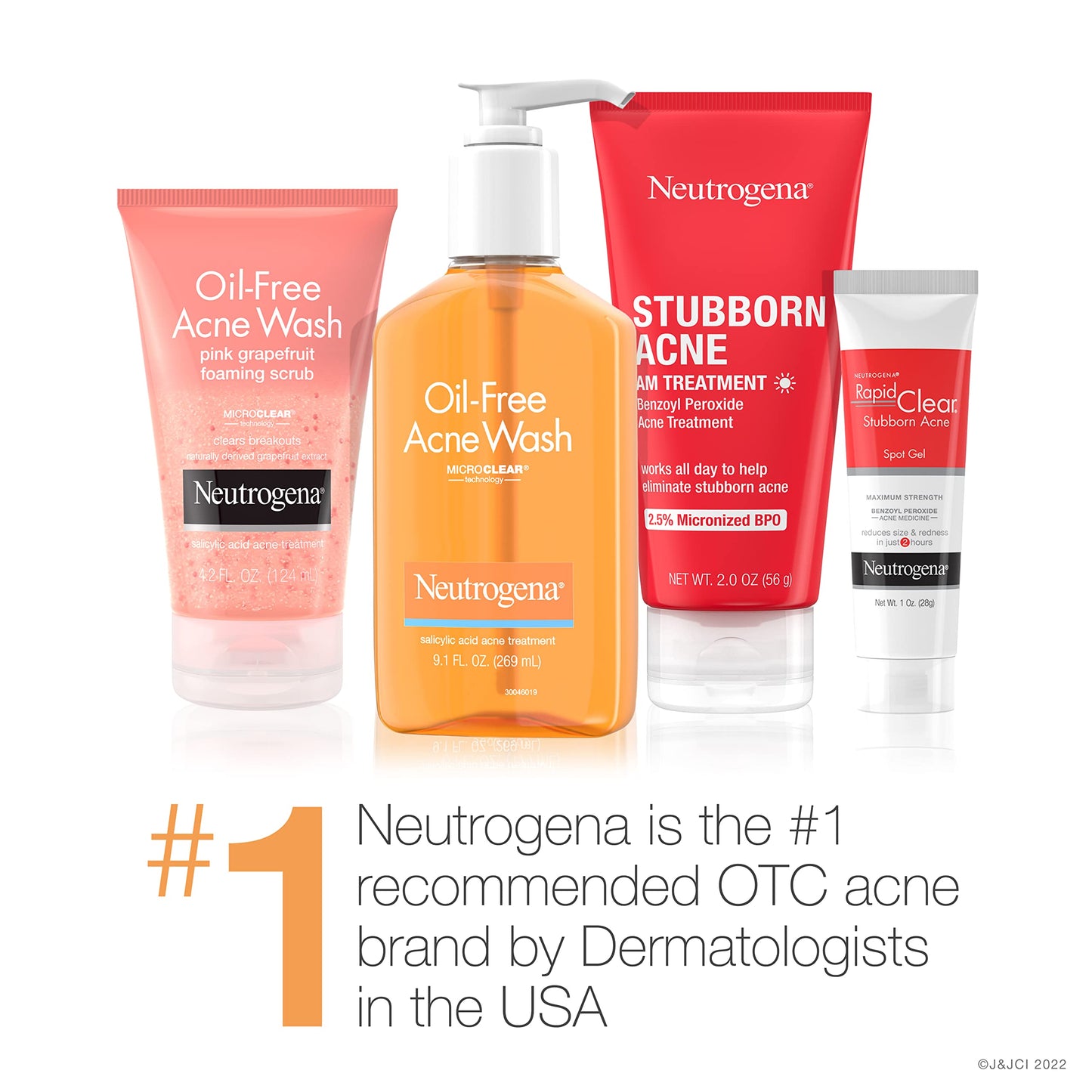 Neutrogena Rapid Clear Maximum Strength Acne Face Pads with 2% Salicylic Acid Acne Medication to Help Fight Breakouts, Oil-Free Facial Cleansing Pads for Acne-Prone Skin, 60 ct, Pack of 3