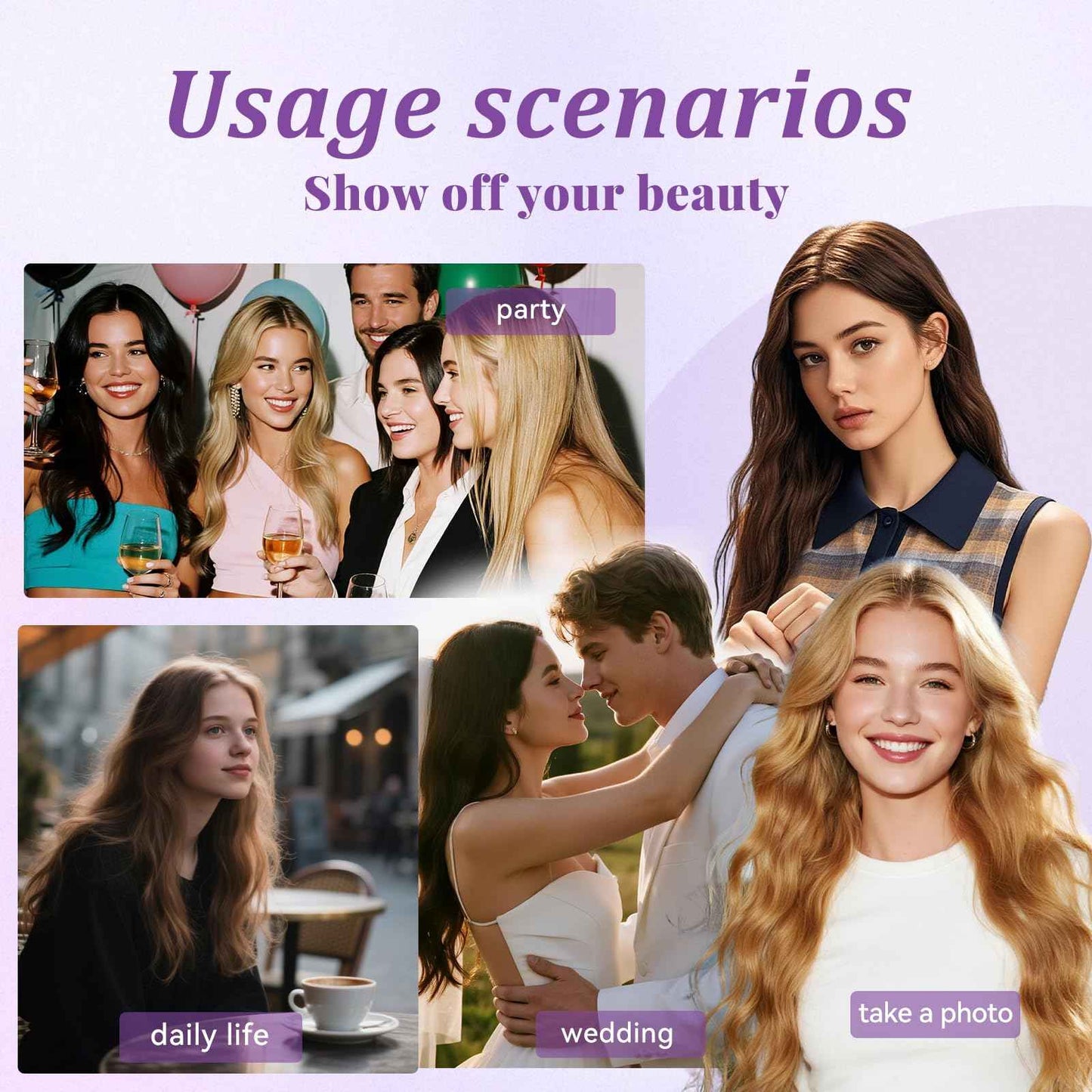 MioYio I Tip Hair Extensions Human Hair 30G/Pack Human Hair Itip Human Hair Extensions Dark Blonde to Highlighted Blonde Pre Bonded Extensions Long Straight #18/613 14Inch