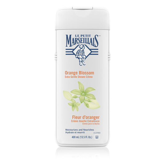 Le Petit Marseillais Extra Gentle Shower Creme Orange Blossom 400 Ml, 13.5 Fluid Ounce