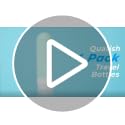 Quatish Leak Proof Travel Bottles, 3 oz TSA Approved Silicone Shampoo Bottles, 4 Pack