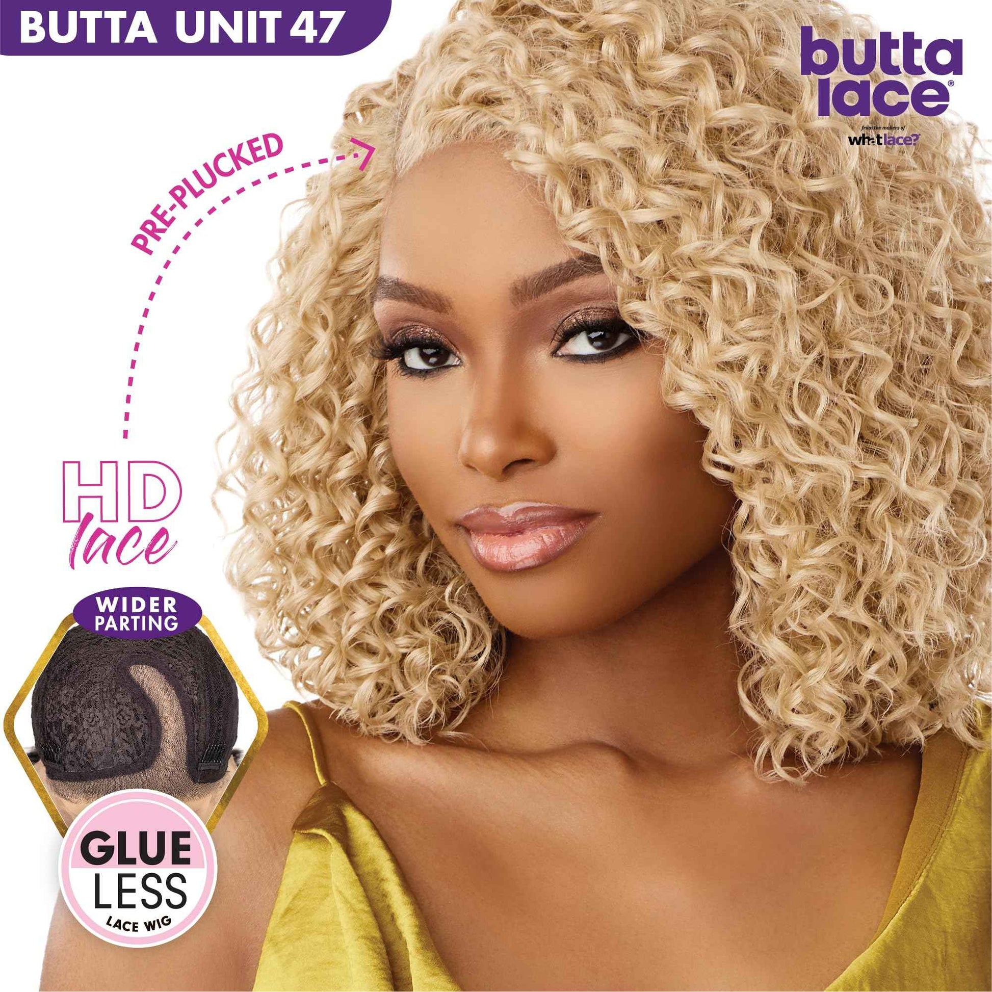 Sensationnel Butta Lace Wigs - Unit 47 Extra Wide 5 Inch Deep Parting Synthetic Preplucked Hairline Glueless Lacefront (BALAYAGEMOCHA)
