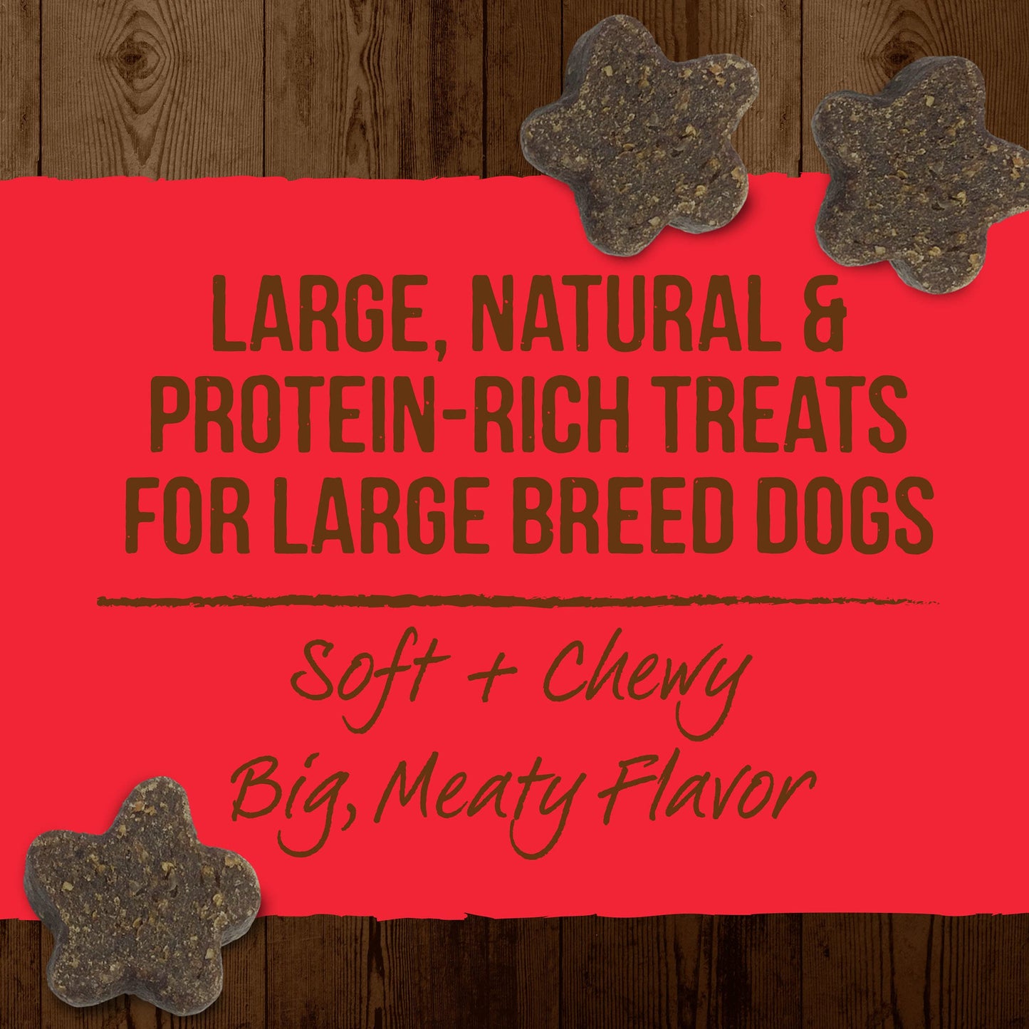 Merrick Power Bites Natural Grain Free Gluten Free Soft & Chewy Chews Dog Treats