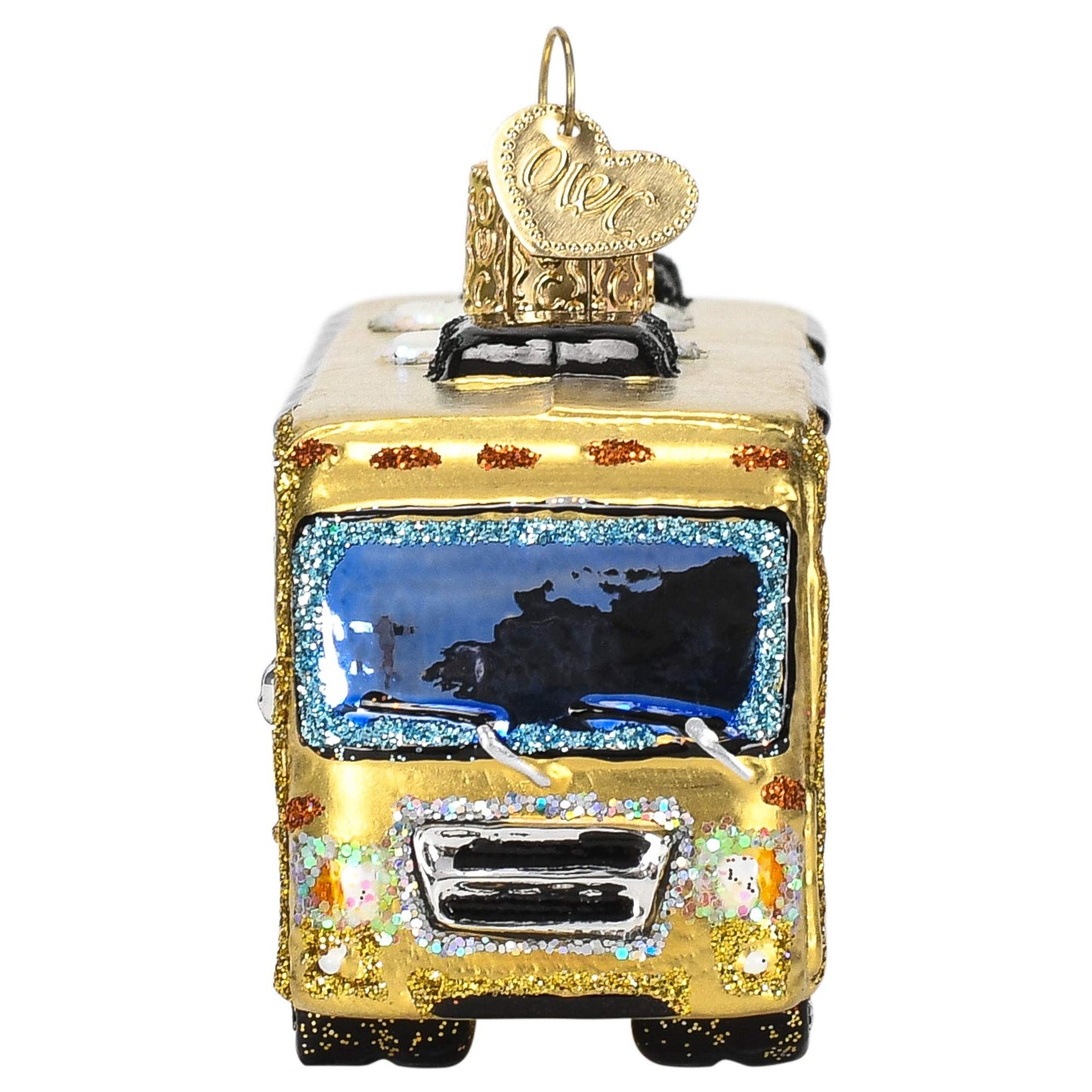 Old World Christmas Ornaments Class A Motorhome Glass Blown Ornaments for Christmas Tree