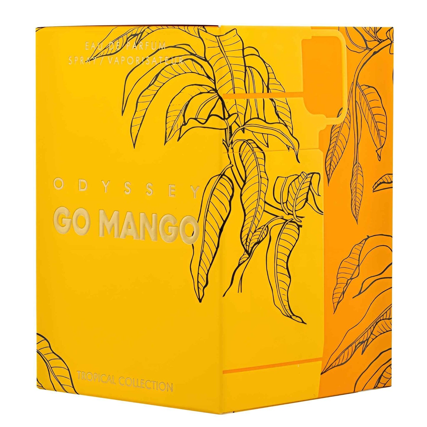 Armaf Odyssey Go Mango Tropical Collection – Fruity, Woody, Amber, Vanilla – Eau de Parfum Spray Long-Lasting Fragrance for Unisex, 3.4 Ounce / 100 ml