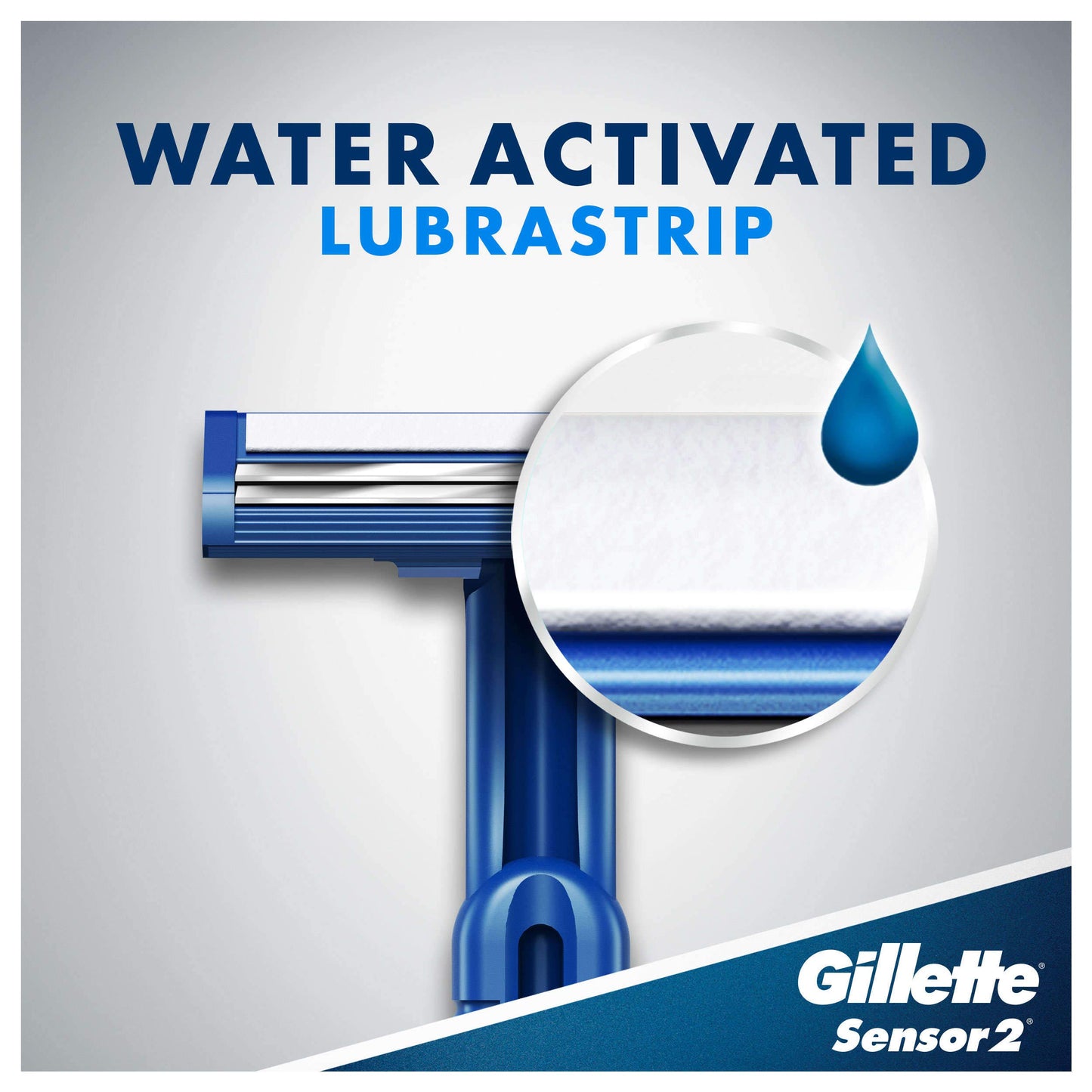 Gillette Sensor 2 Pivot Razors with Lubrastrip