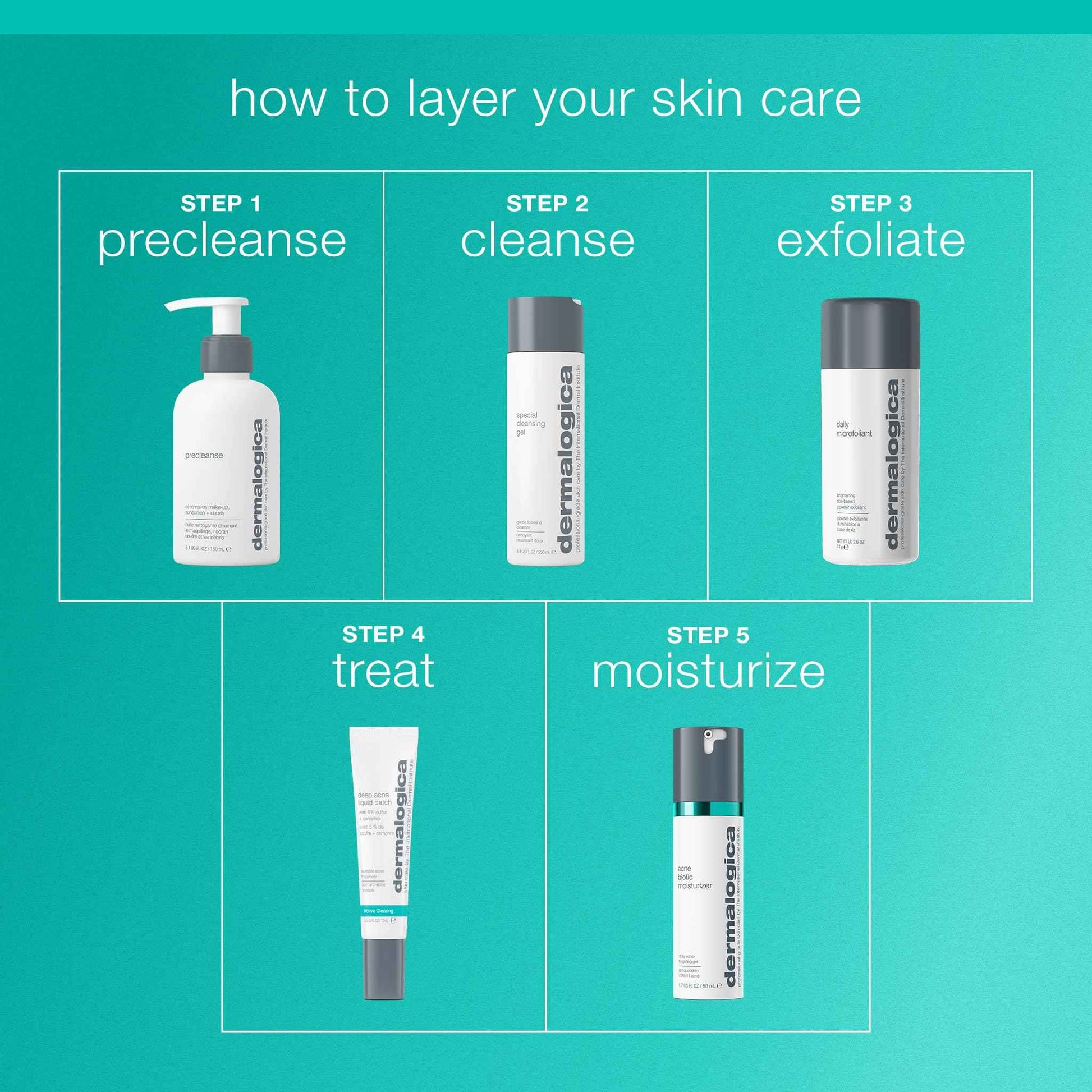 Dermalogica Deep Acne Liquid Patch, Sulfur Acne Treatment with Niacinamide, Invisible Spot Treatment for Blemish-Prone Skin – 0.5 fl oz