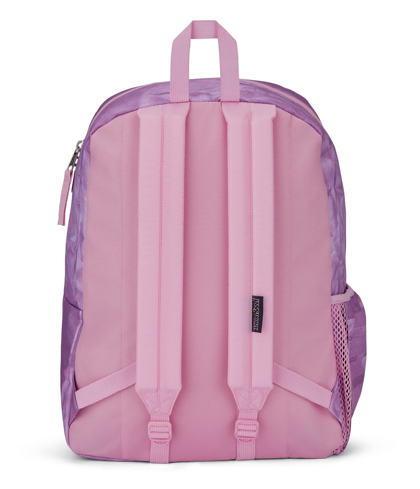 JanSport Cross Town Backpack 17" x 12.5" x 6" - Simple Bag for Everyone with 1 Main Compartment, Front Utility Pocket - Premium Class Accessories - Static Rose