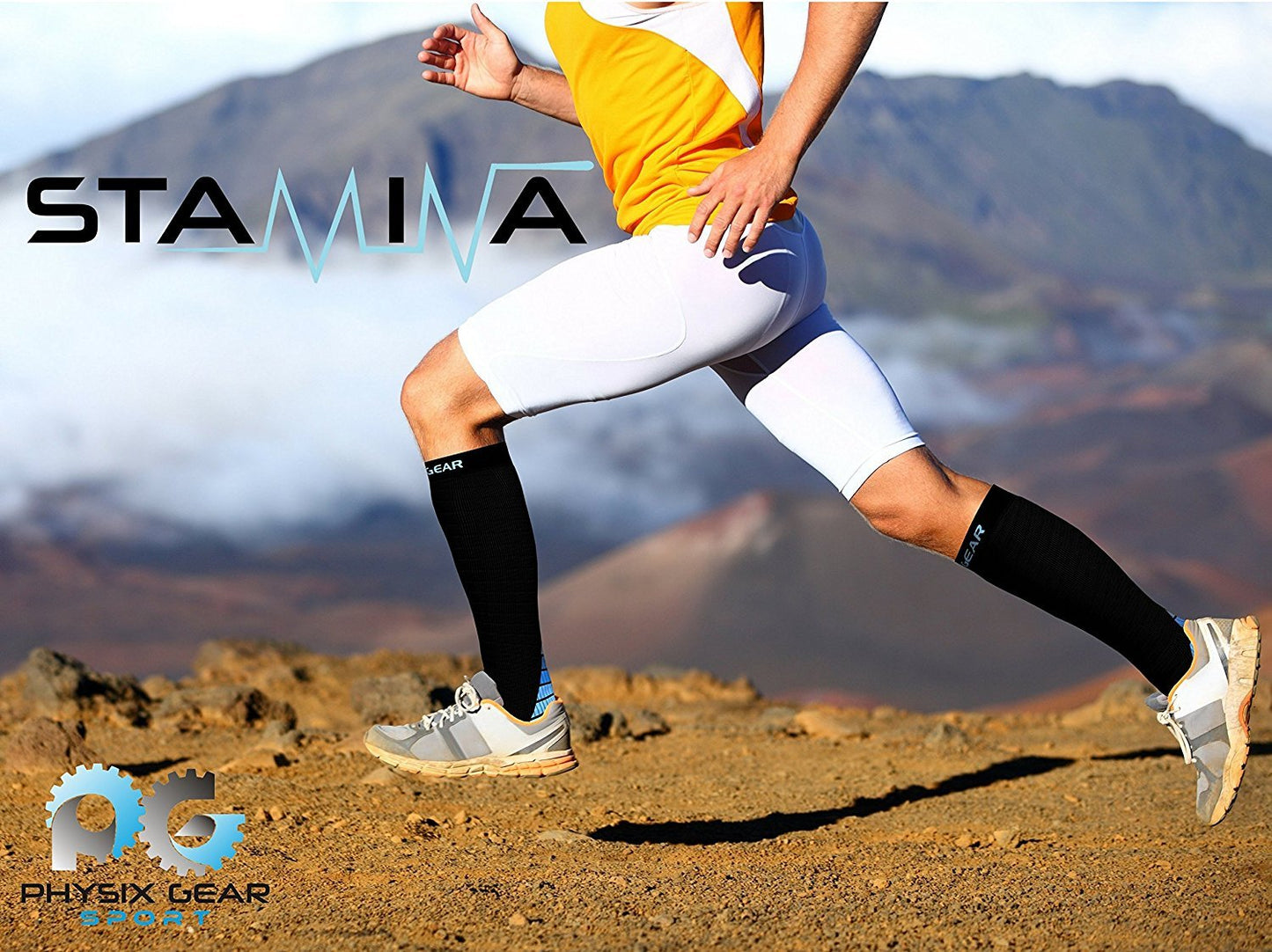 Compression Socks for Men & Women, BEST Graduated Athletic Fit for Running, Nurses, Shin Splints, Flight Travel, & Maternity Pregnancy. Boost Stamina, Circulation, & Recovery - Includes FREE EBook!