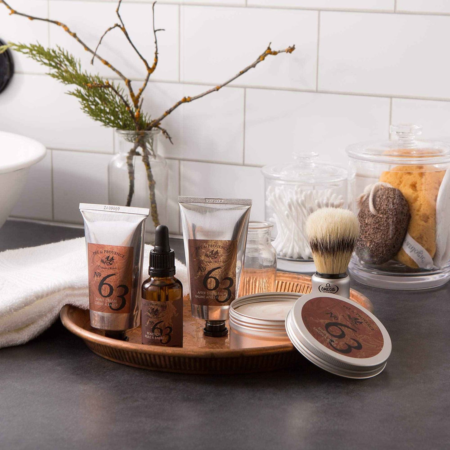 Pre de Provence No.63 Men's Collection, Shave Brush