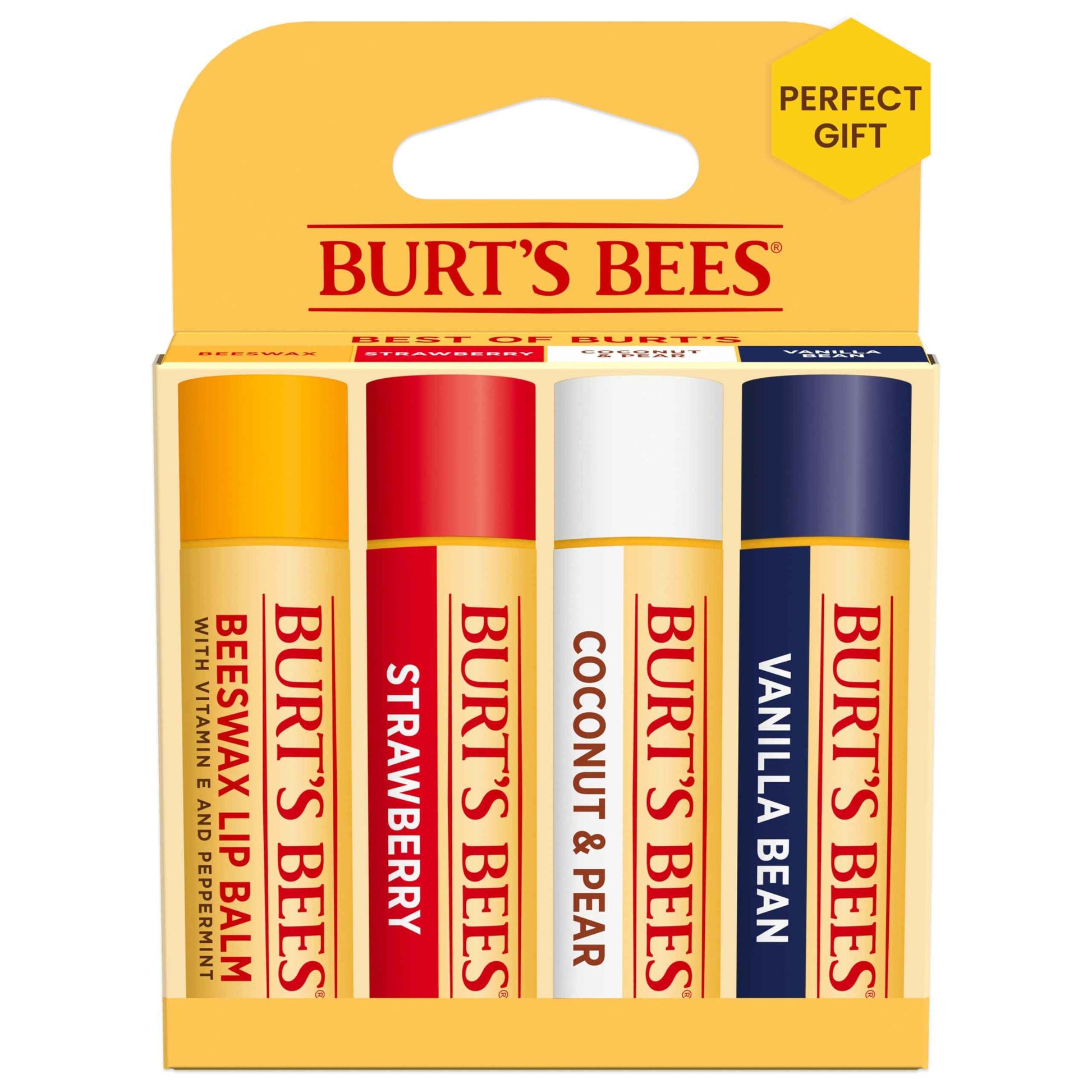 Burt's Bees Mothers Day Gifts for Mom, Classics Set with Lip Balm, 6 Products