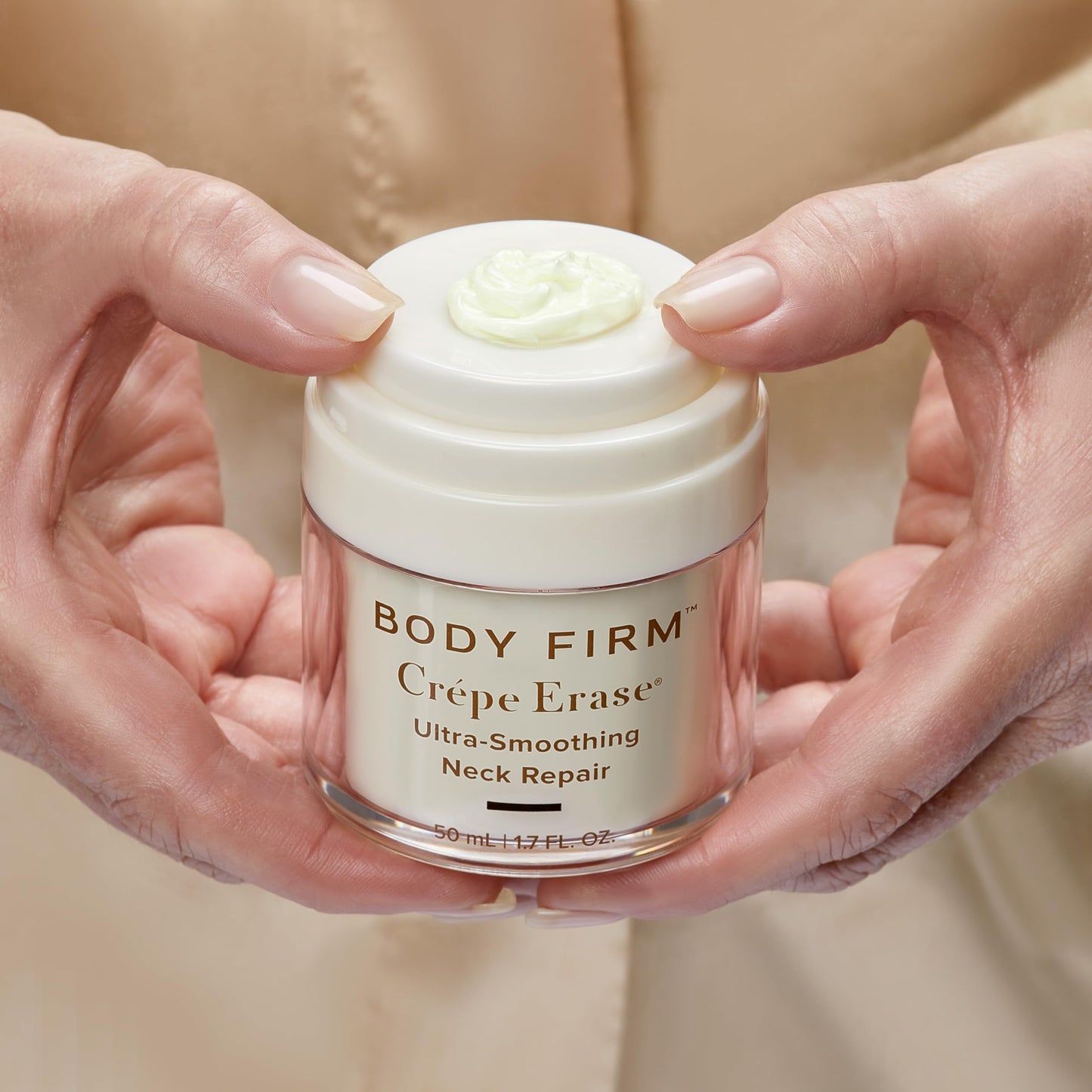 Crepe Erase Neck Cream for Tightening and Firming - Ultra Smoothing Neck Repair Treatment