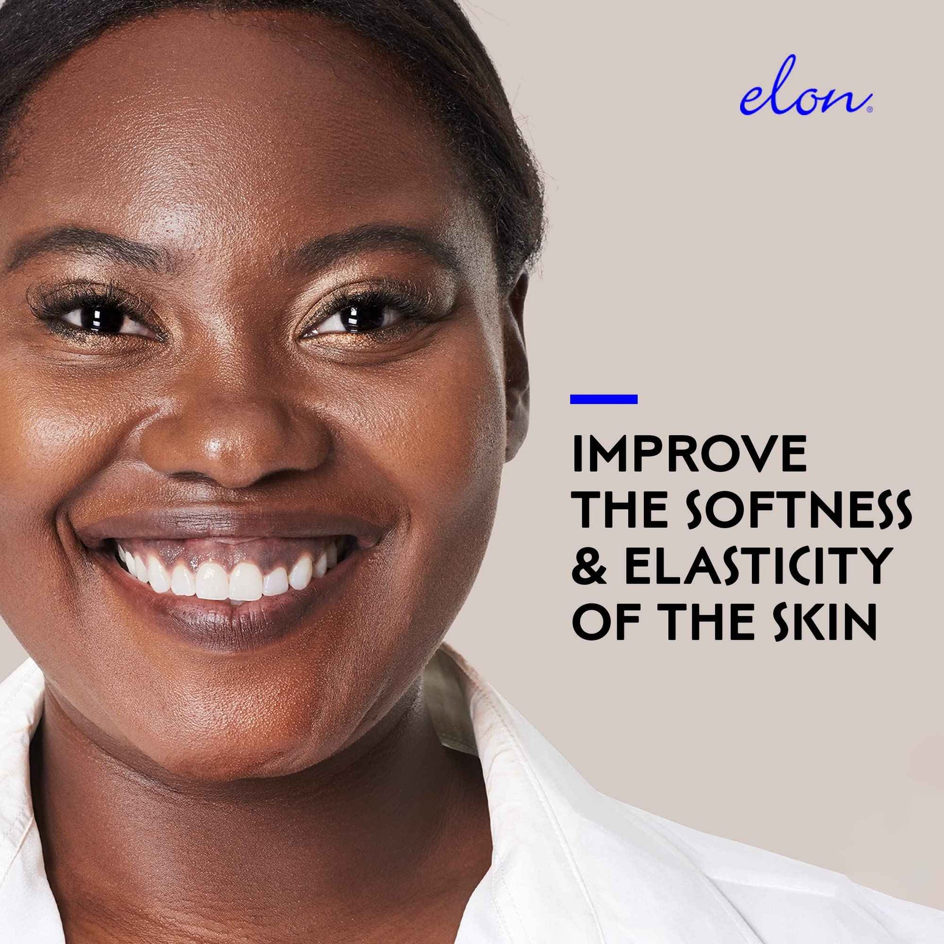 Elon Retinol Moisturizer Cream for Face — Hyaluronic Acid Moisturizer (1.7 Oz) — Anti-Aging Skin Care Products To Minimize Fine Lines & Wrinkles - w/Vitamin A, Vitamin E, & Jojoba Oil