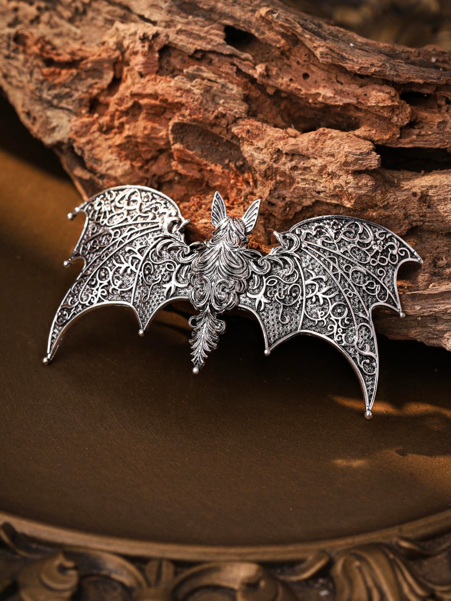 HAQUIL Vintage Gothic Bat Hairpin Wing Celtic Hairpins Hair Accessories Hair Clips