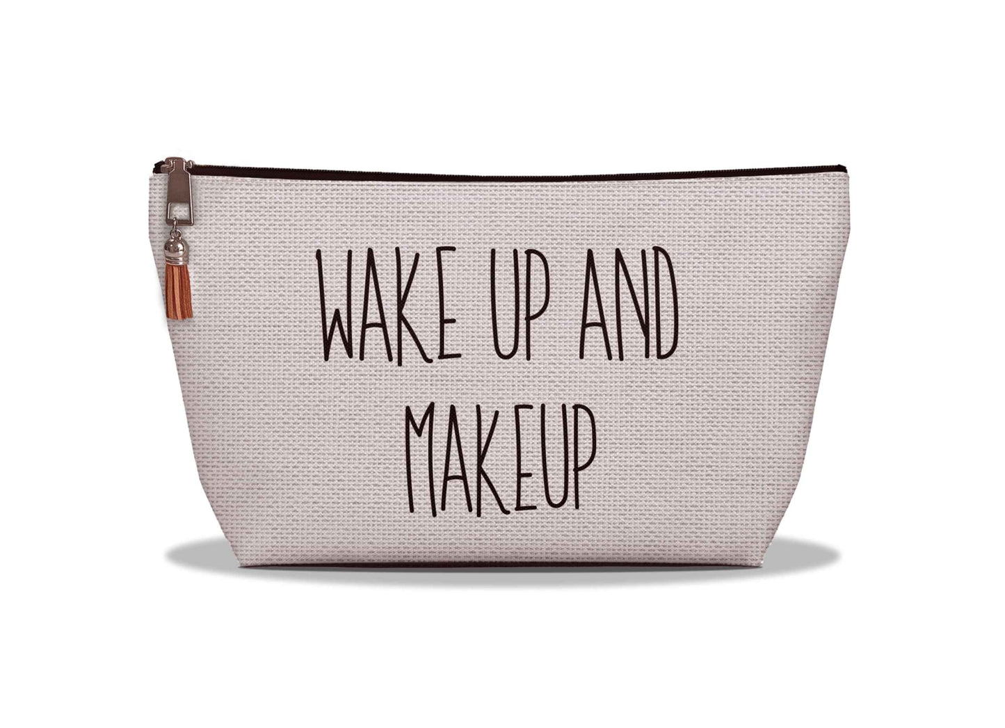 USEFEX Stylish Makeup Bag Organizer | Perfect 100% Cotton Canvas Cosmetic Bag Ideal for Travel and for Cute Gifts