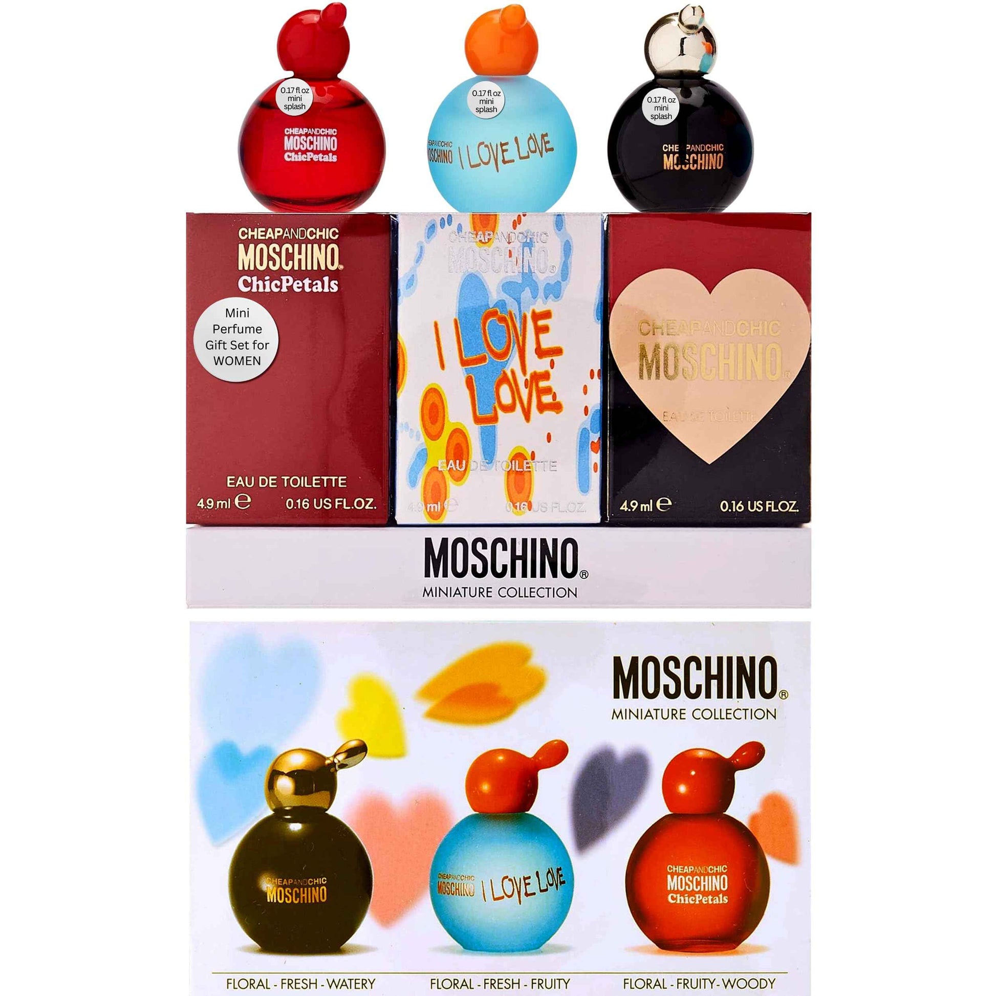 MOSCHINO Perfume for Women Variety Gift Set