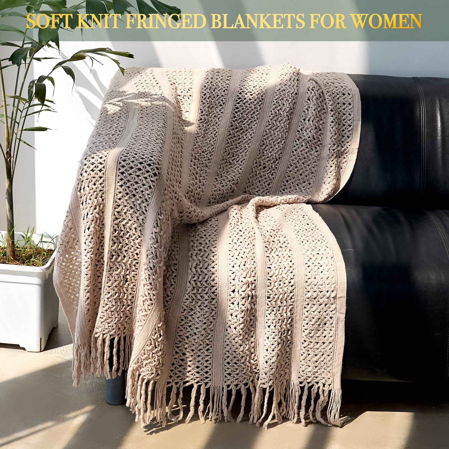 Get Well Soon Gifts for Women, Self Care Gift Baskets, Christmas Birthday Gifts for Women Spa Care Package, Thinking of You Sympathy Gift Box for Mom, Her, Friend, Sister, Wife (Khaki)