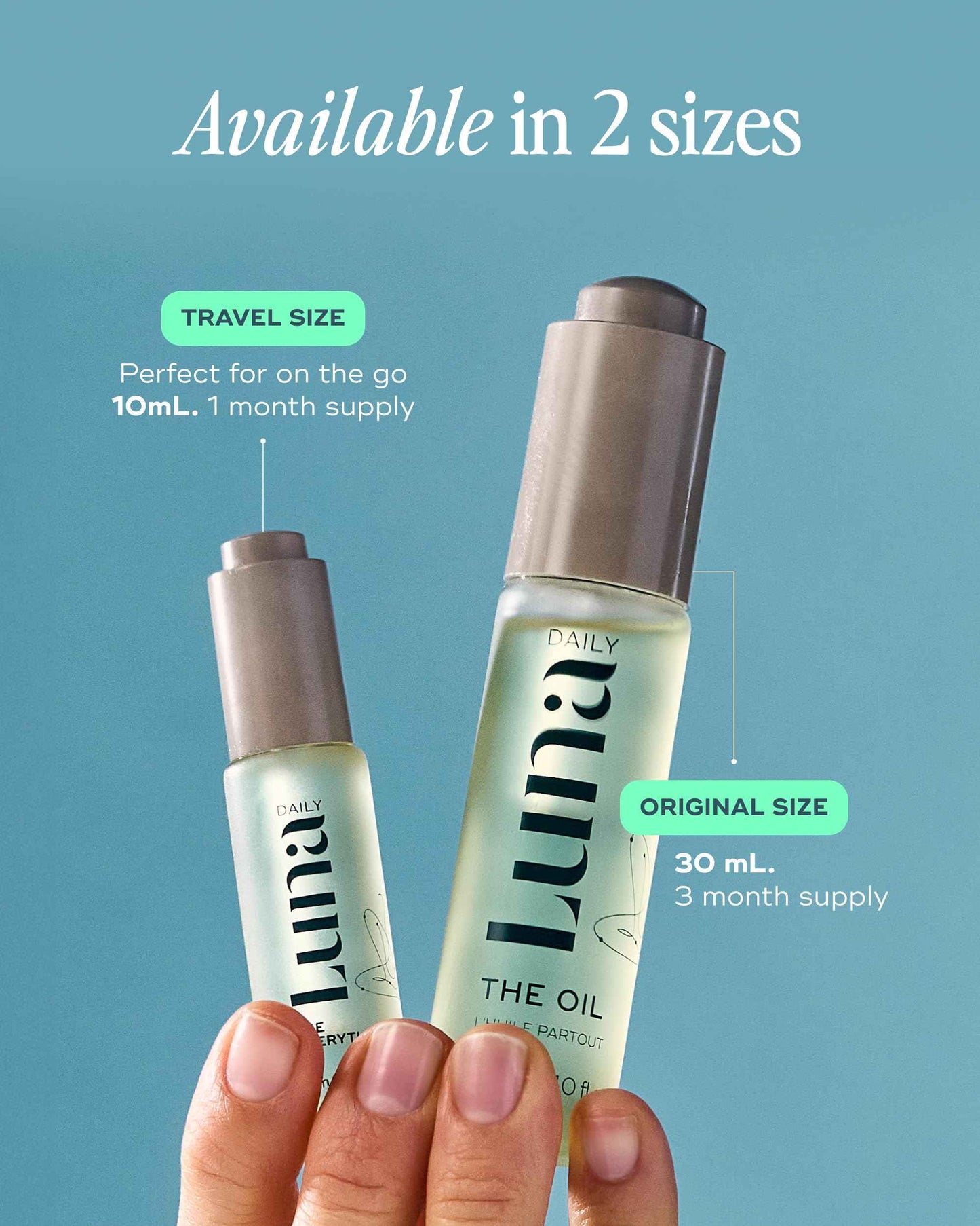 Luna Daily Ingrown Hair Oil (30ml) |Multi-Purpose Hydrating Oil |Soothes Razor Bumps, Reduces Redness, Softens Dry Skin, & Prevents Ingrown Hairs | Jojoba & Botanical Extracts for Smooth Skin