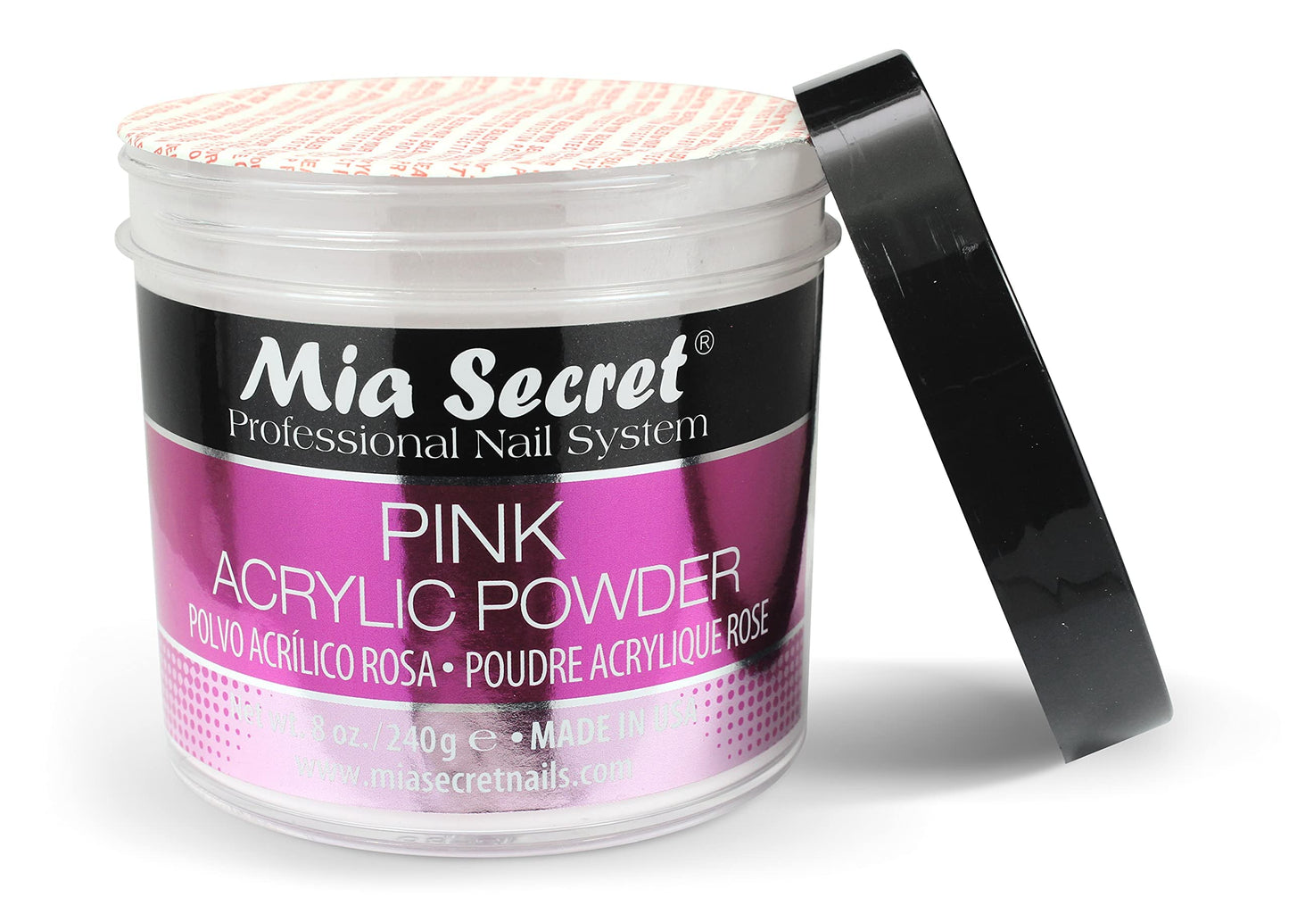 Mia Secret Pink Acrylic Nail Powder 8oz