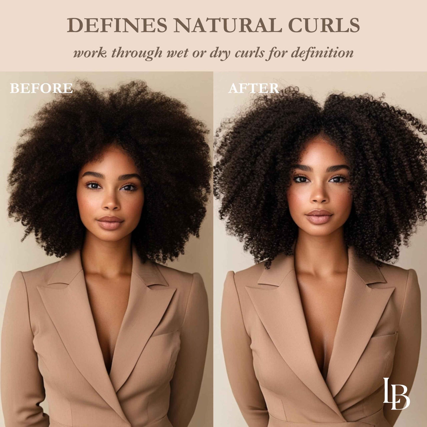 L'Brise Volume Soufflé Air-Activated Mousse – Lightweight, Non-Aerosol, Frizz-Free, Heat-Activated, Adds Body & Lift, No Crunch or Flakes, French Botanical Blend, (5.1 Oz)