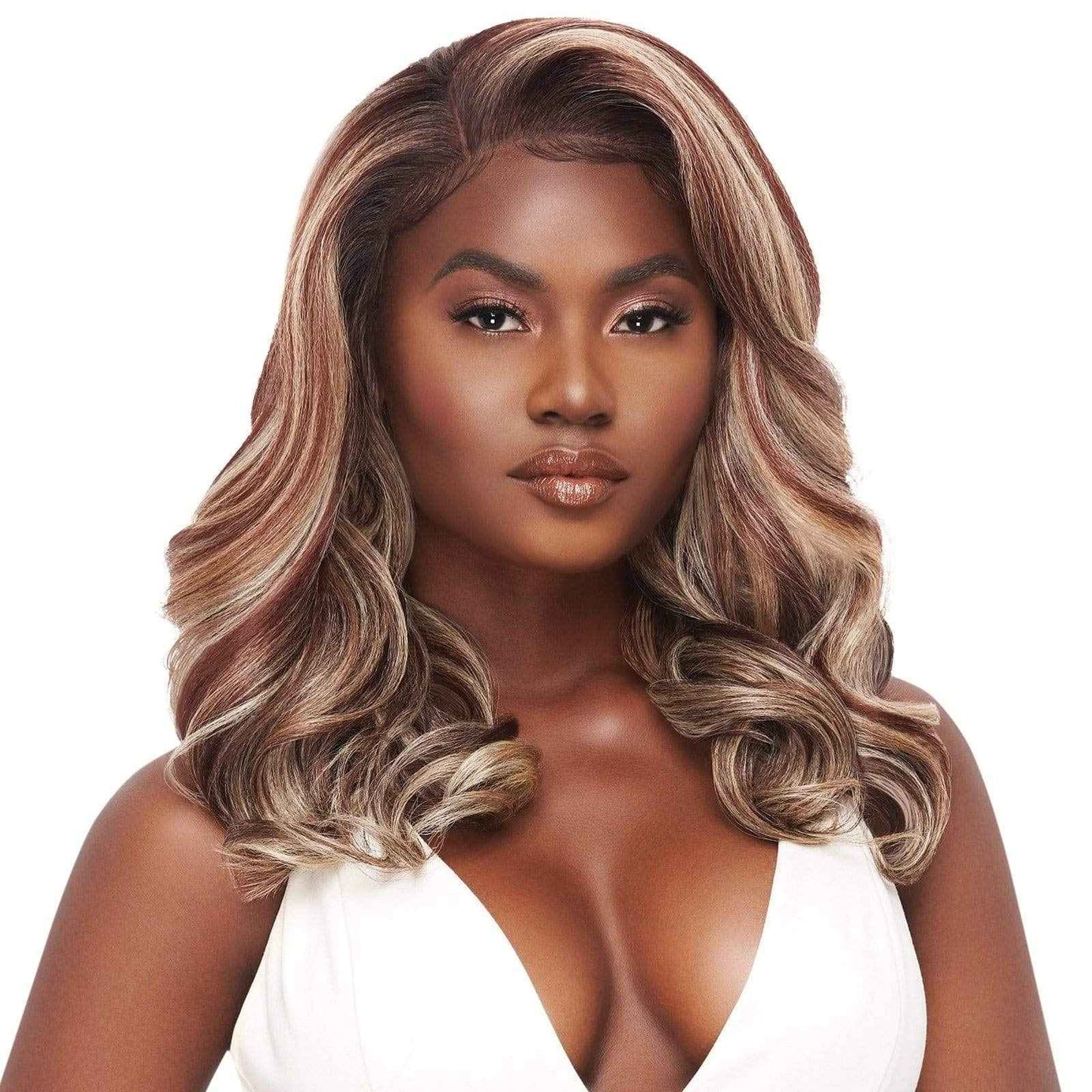 Outre Perfect Hair Line Synthetic 13x4 Faux Scalp Lace Front Wig - ELLA (1)