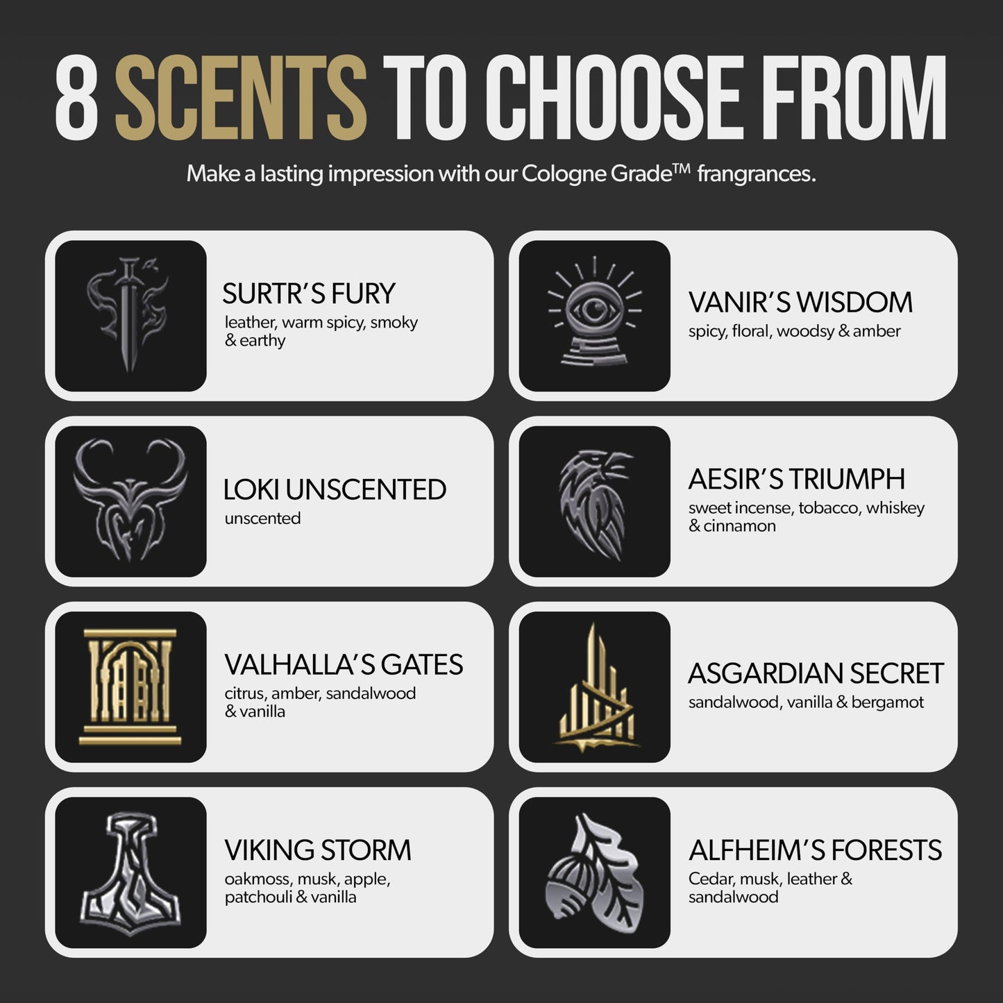 The Beard Struggle Warrior’s Beard Balm - Gold Collection, Valhalla's Gates - Non-Greasy Low-Hold Formula, Luxurious Cologne-Grade Fragrances 100% Natural and Plant-Based Ingredients - 50g