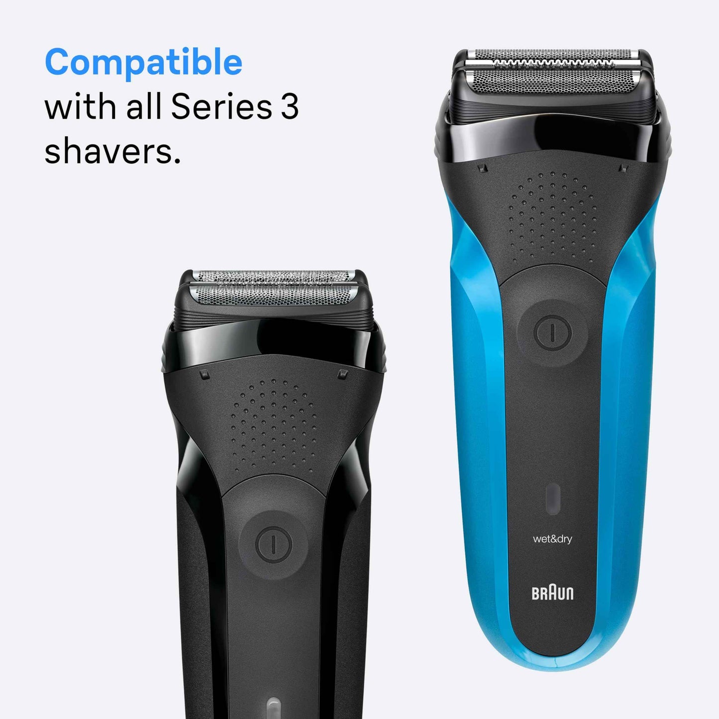 Braun Series 3 Pro Skin Electric Shaver Replacement Head - 32B - Compatible with Electric Razors 3000s, 3010s, 3040s, 3050cc, 3070cc, 3080s, 3090cc